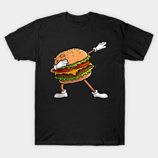 Funny Hamburger Art T-Shirt